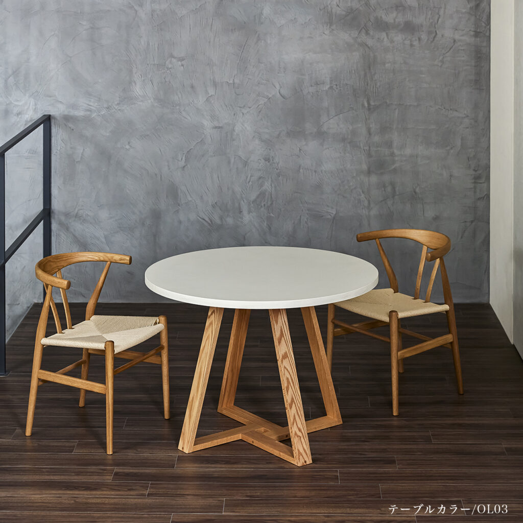 OLTREMATERIA ラウンドテーブル(WOODEN LEGS)