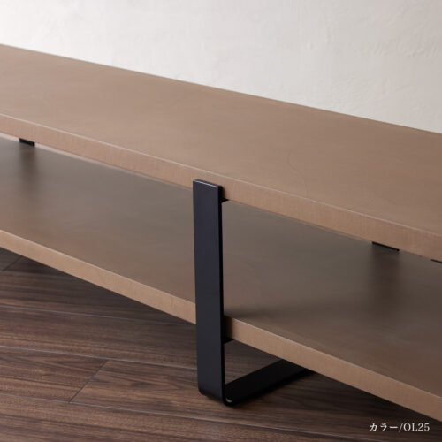 ［受注製作］OLTREMATERIA シェルフ/TVボード W1400〜1800mm D380mm　選べる30色